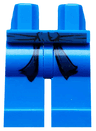 Hips and Legs with Dark Blue Sash Pattern