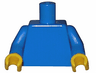 Torso Plain / Blue Arms / Yellow Hands