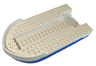 Duplo Boat Hull Unitary 12 x 23 Floating with White Top (bb1245 / 4670)