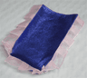 Belville Cloth Bed Cover 8 x 13 with Bright Pink Tulle Edge