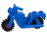 Motorcycle Town with Red Wheels with Black Tires (x81 / 3464c02)