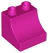 Duplo, Brick 2 x 2 x 1 1/2 Arch Inverted