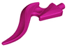 Wave Rounded Curved Single with Bar End and Triangular Base (Flame)