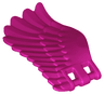 Wing 4 x 7 Left with Feathers and Bar Handles