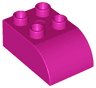 Duplo, Brick 2 x 3 Slope Curved