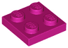 Plate 2 x 2