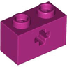 Technic, Brick 1 x 2 with Axle Hole