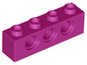 Technic, Brick 1 x 4 with Holes