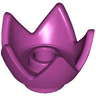Minifigure, Headgear Crown Eggshell with 5 Points and Center Stud