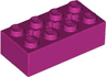 Technic, Brick 2 x 4 with 3 Axle Holes