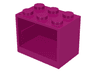 Container, Cupboard 2 x 3 x 2 - Solid Studs