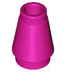Cone 1 x 1 with Top Groove