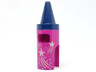 Minifigure, Headgear Head Cover, Costume Crayon with Molded Dark Blue Tip and Gold and Metallic Light Blue Stars Pattern (BAM)