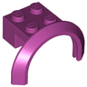 Vehicle, Mudguard 4 x 2 1/2 x 1 2/3 with Arch Round