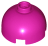 Brick, Round 2 x 2 Dome Top