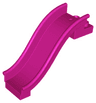Duplo Slide Straight with Two Studs at Top End