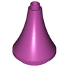 Duplo Roof Spire 3 x 3 x 3 (Tapered Cone)