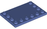 Tile, Modified 4 x 6 with Studs on Edges