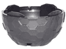 Container, Faceted 4 x 4 x 1 2/3, Alien Pod Section