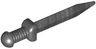 Minifigure, Weapon Sword, Roman Gladius with Thick Crossguard