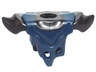 Minifigure Armor Shoulder Pads with Molded Dark Blue Tattered Robe Pattern