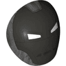 Large Figure Armor, Round, Smooth with Silver Iron Man Helmet Pattern