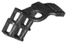 Minifigure Armor Shoulder Pad with Grille / Fluted Profile and Scabbard for 2 Katanas