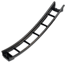 Train, Track Roller Coaster Ramp Large Lower Part, 6 Bricks Elevation