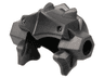 Minifigure, Headgear Helmet Angular and Ridged, Rivets on Front and Back