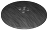 Dish 8 x 8 Inverted (Radar) - Solid Studs