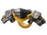 Minifigure Armor Shoulder Pads and Bandana with Molded Pearl Gold Rivets and Scabbard for 2 Katanas Pattern