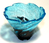 Tornado of Spinjitzu Narrow with Molded Glitter Trans-Light Blue Top Pattern