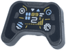 Minifigure, Utensil Video Game Controller with Steering Wheel Display Pattern