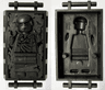 Minifigure, Utensil Carbonite Block with Bar Handles with Han Solo Pattern