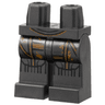 Hips and Legs with SW Armor with Black Lines and Orange Rust Stains and Lines Pattern