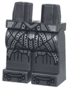 Hips and Legs with Dark Silver Plate Mail Armor, Boots and Silver Chain Mail Pattern