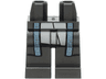 Hips and Legs with SW Robe Ends with Sand Blue Trim over Light Bluish Gray Shirt Tail Pattern