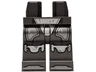 Hips and Legs with SW Mandalorian Dark Silver and Silver Armor Plates, Knee Pads and Toes Pattern