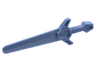 Minifigure, Weapon Sword, Greatsword Angular