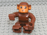 Duplo Monkey with Semicircular Eyes Pattern