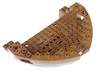 Boat, Hull Large Bow 12 x 16 x 5 1/3 with (Same Color) Top (2556 / 2557)