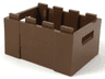 Container, Crate 3 x 4 x 1 2/3 with Handholds