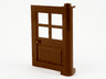 Door 1 x 4 x 5 with 4 Panes
