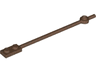 Bar  12L with 1 x 2 Plate End Solid Studs and 1 x 1 Round Plate End