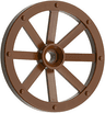 Wheel Wagon Large 33mm D., Hole Round for Wheels Holder Pin