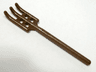 Minifigure, Utensil Pitchfork - Handle with Round End