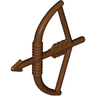 Minifigure, Weapon Bow, Longbow with Arrow Drawn