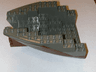 Boat, Hull Small Stern 14 x 12 x 5 1/3 with Dark Gray Top (6052 / 6053)