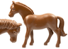 Horse, Belville with Dark Orange Rimmed Eyes Pattern