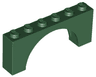 Arch 1 x 6 x 2 - Medium Thick Top without Reinforced Underside